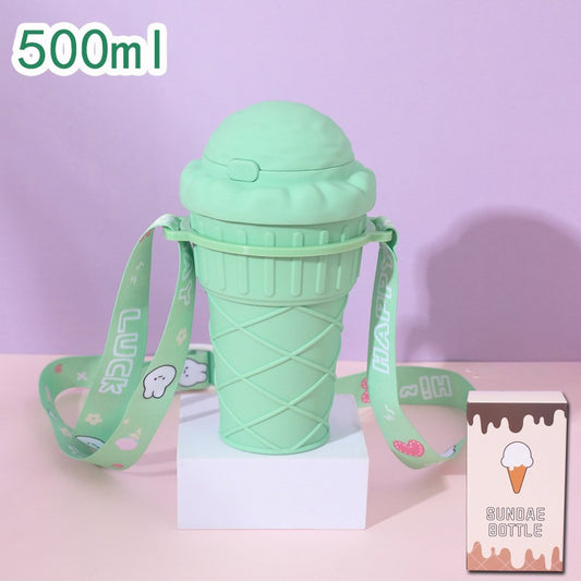 Ice Cream Shape Mug-Green