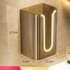 Wall-Mounted Acrylic Tissue Box