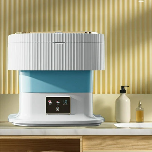Large Capacity Laundry Washer-Skyblue