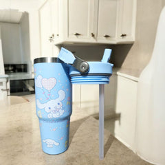 Stainless steel thermos cup -Sky Blue D2