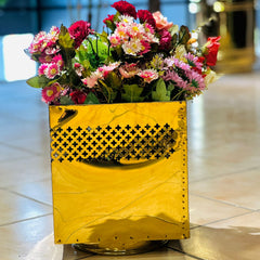 Golden Planter Square-S