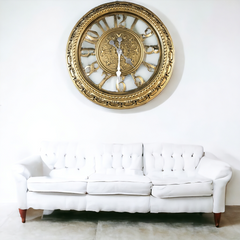 Luxury Golden Wall Clock