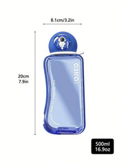 500ml Cute Cartoon Water Tumbler with Strap