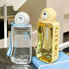 500ml Cute Cartoon Water Tumbler with Strap