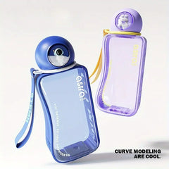 500ml Cute Cartoon Water Tumbler with Strap