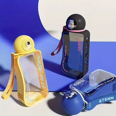 500ml Cute Cartoon Water Tumbler with Strap