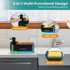 2-in-1 Kitchen Soap Dispenser