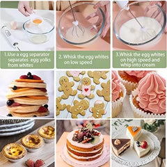 2in1 USB Rechargeable Coffee Beater-White