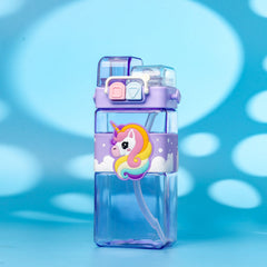 Happy Kids Dual Opening Bottle -Purple