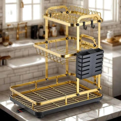3-Tier Detachable Dish Drying Rack