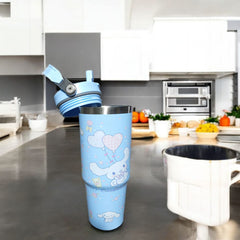 Stainless steel thermos cup -Sky Blue D2