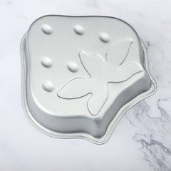 Jelly Mold Mini 6 Pcs Strawberry Shapes