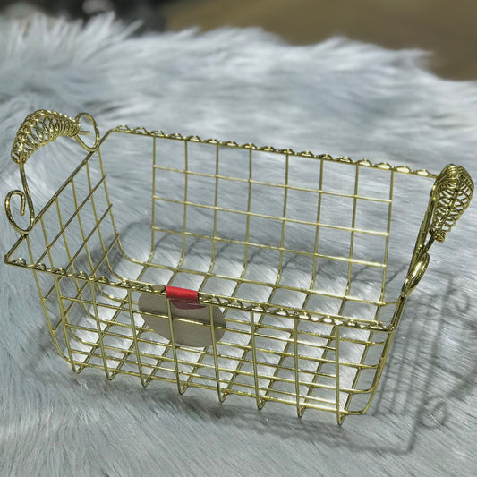 Bread Serving Basket-Golden