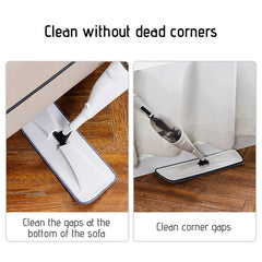 360 Degree Microfiber Floor Cleaning Water Spray Mop
