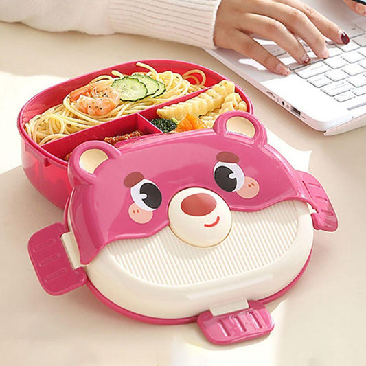 Cartoon Design Lunch Box-Pink