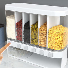 6 in 1 Wall Mounted Rice Dispenser