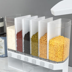 6 in 1 Wall Mounted Rice Dispenser