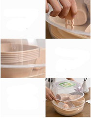 48 Pcs Outdoor Set Plastic Tableware Set-Skin