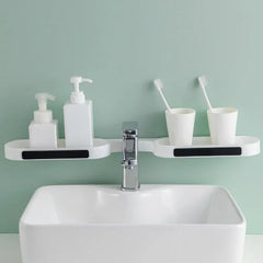 Wall Mounted Rotating Organizer Shelf
