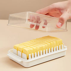 1 Pc Butter Cutter Container With Lid