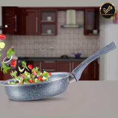 XELENT Marble Frying Pan 22cm (BLUE)