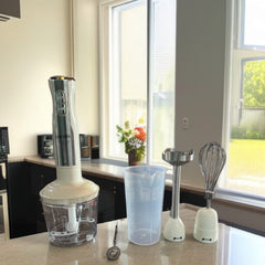 Silver Crest 5 in 1 Hand Blender -Off white