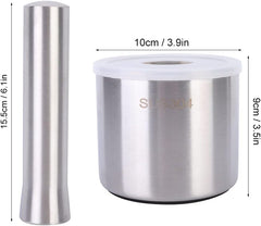 Heavy Duty Stainless Steel Mortar Pestle