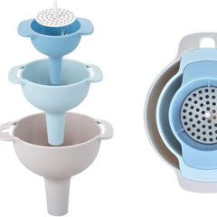 4 Pc Kitchen Funnel Set