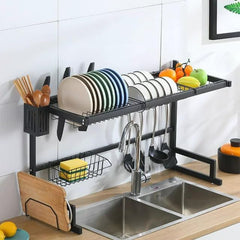 Kitchen Shelf Storage Holders Over Sink Rack-L