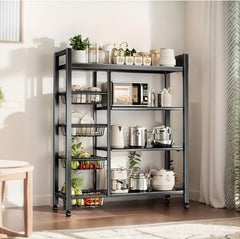 Premium Multifunctional Storage Rack - With Wheels