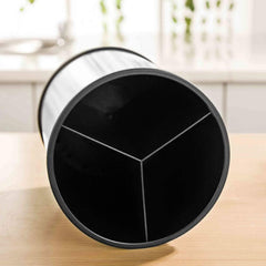 Stainless Steel Rotating Utensil Holder