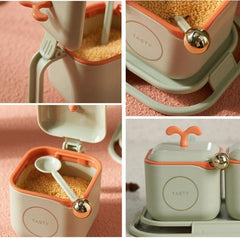 3 Pcs Seasoning Jars Spice Container