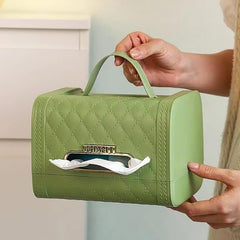 Handbag Shaped Tissue Box (Green)