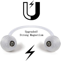 2PCS/Pair Magnetic Curtain Tiebacks (Grey)