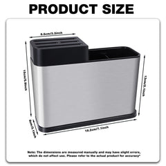 Stainless Steel Utensil Organizer