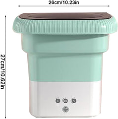 Foldable Washing Machine-Green