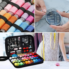 Multifunctional Sewing Kit with Pouch