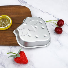 Jelly Mold Mini 6 Pcs Strawberry Shapes