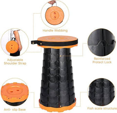 Collapsible Telescoping Portable Stool