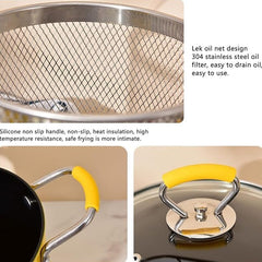 Mini Deep Fryer Pot with Stainer