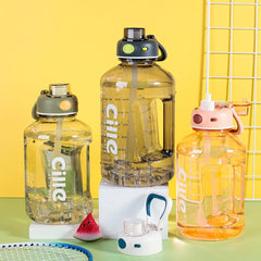 One-Touch Straw Water Bottle