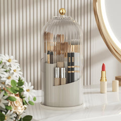 Rotating Cosmetics Brush Organizer