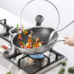 Non-Stick Single Side Laser Coating Pan-32cm