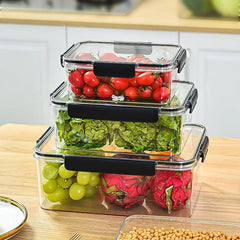 3 Pc Clear food container Set