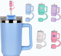 Silicone Straw Cover Cap (Bottle Design)
