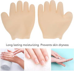 Pair of Silicone Moisturizing Gloves