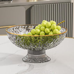 Acrylic Diamond Pattern Fruit Tray