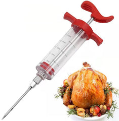 Marinade Injector Syringe-Red