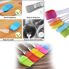 Crystal Handle Silicone Oil Brush