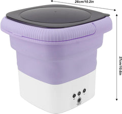Foldable Washing Machine-Purple